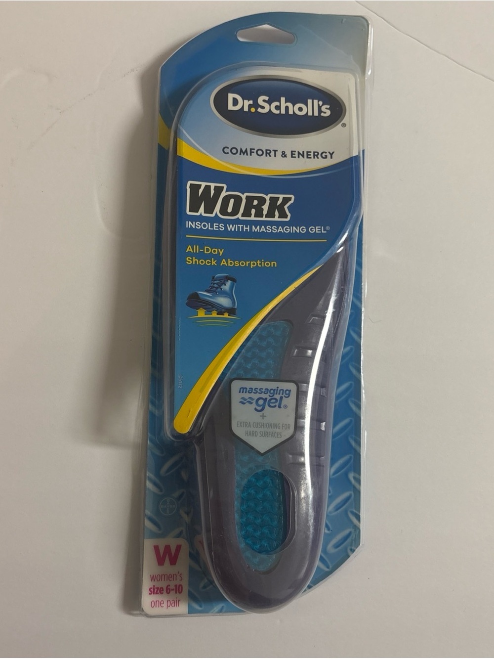 Dr. Scholl's Work Massaging Gel Advanced Insoles Women 6-10